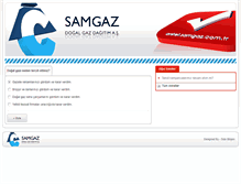 Tablet Screenshot of anket.samgaz.com.tr